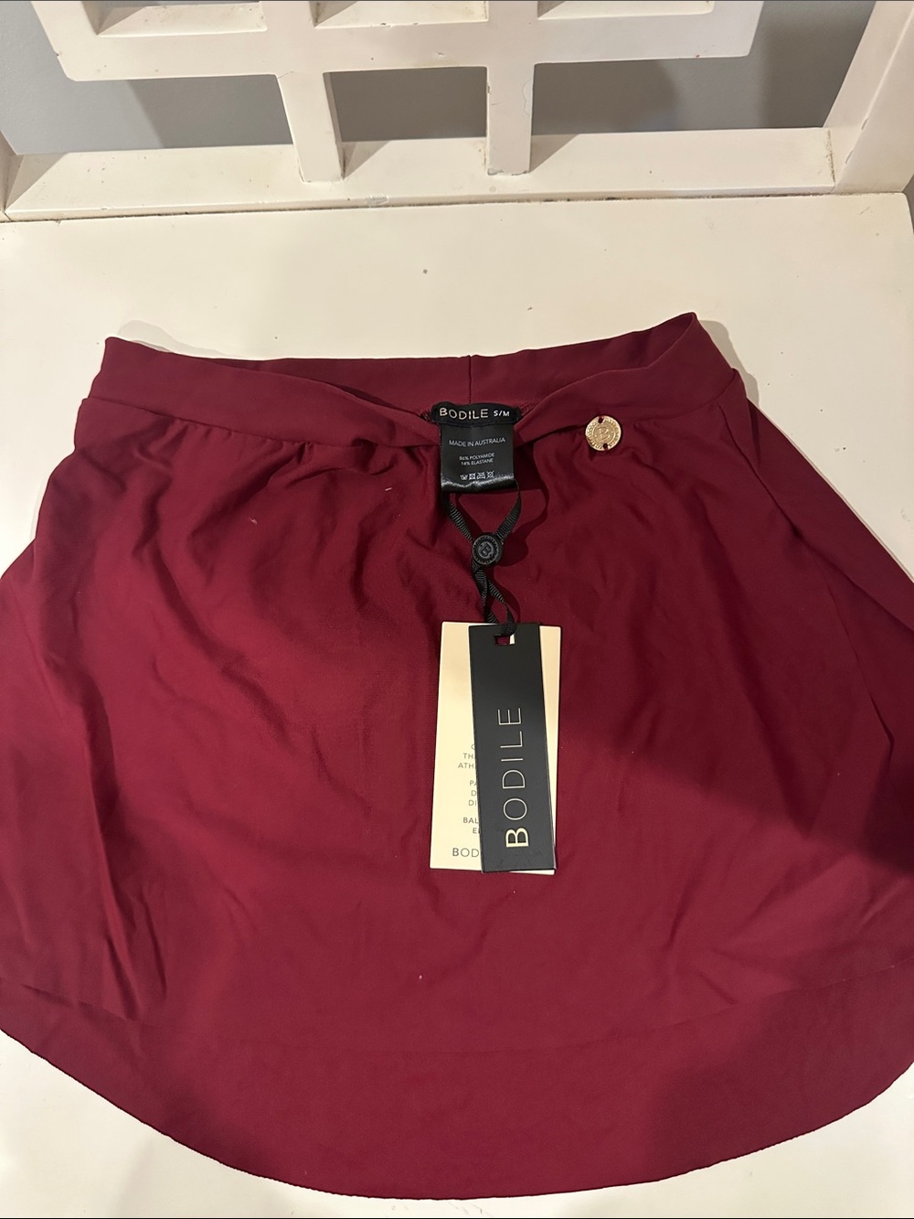 Bodile ballet skirt 
Maroon color nwt
Small/medium